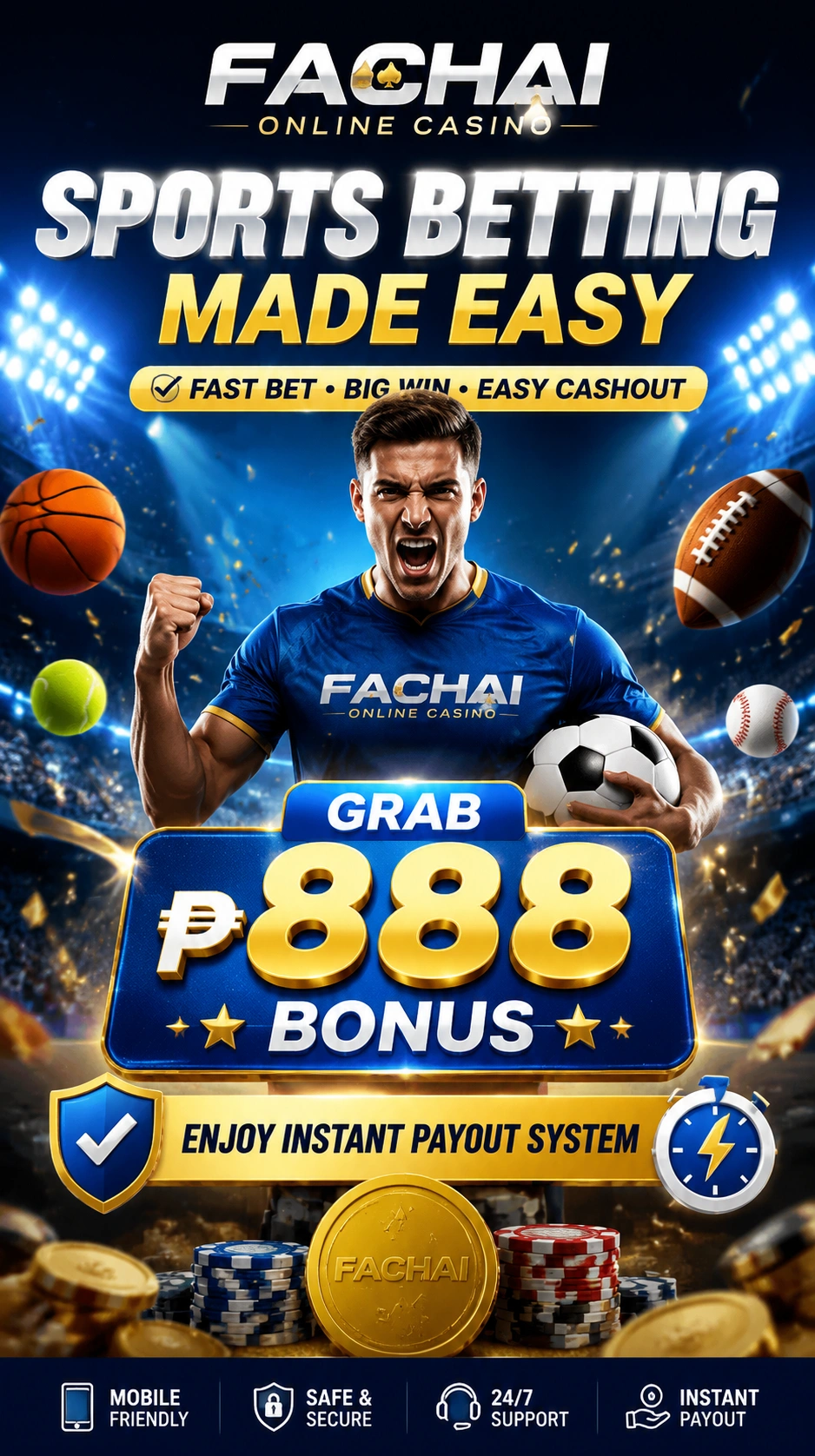 Filipino sports fan checking betting markets on a mobile device